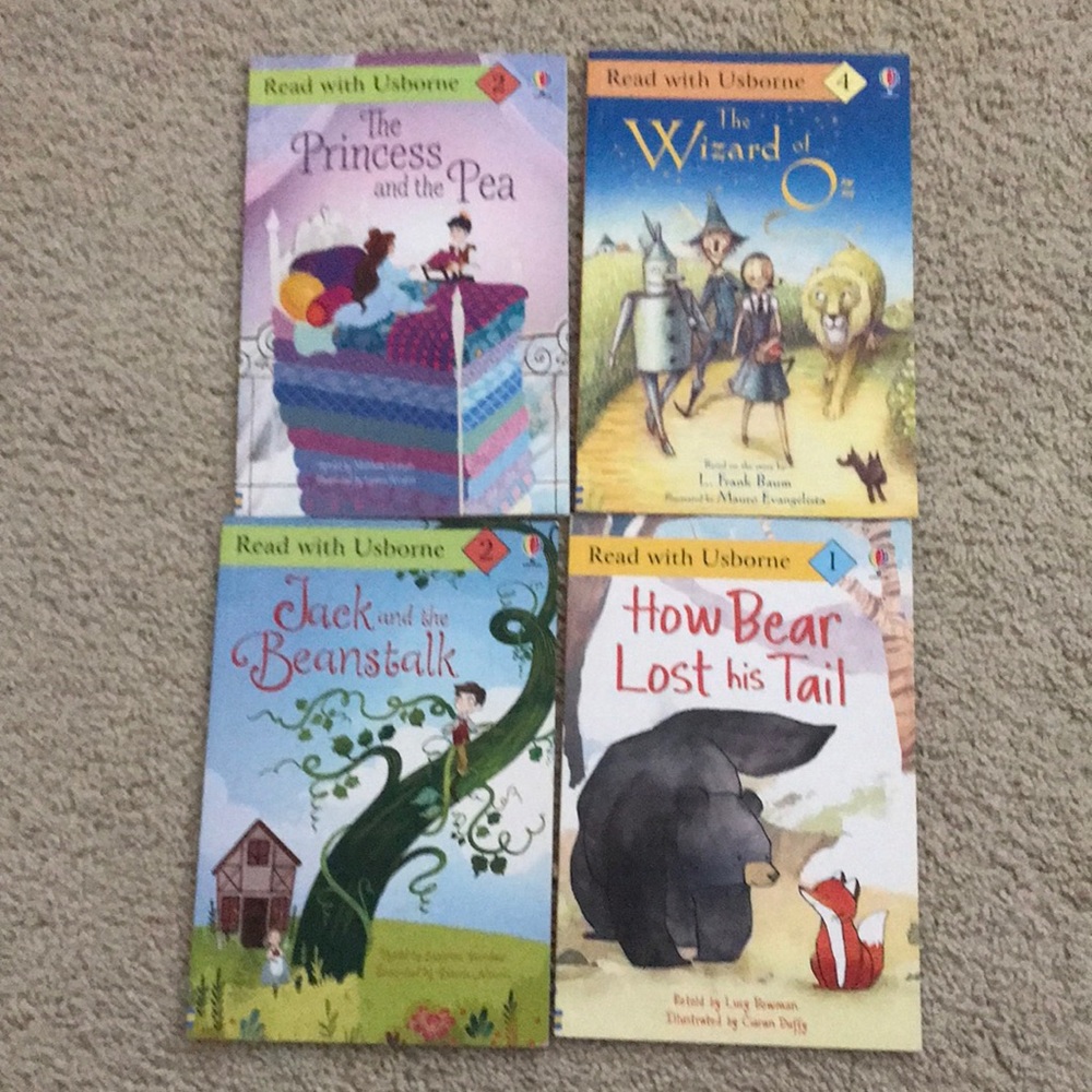 Read with Usborne beginner readers.